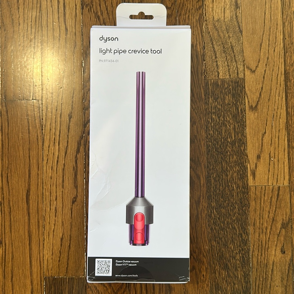 NWT Dyson Light Pipe Crevice Tool Vacuum Attachment